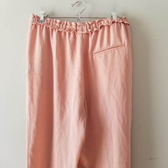 Zara Basic Collection Drawstring Trouser Pants - Picture 10 of 11